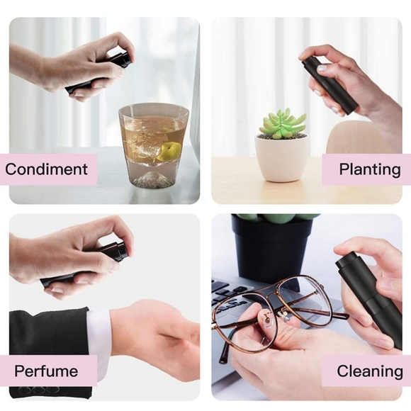 HP NEW Reusable Travel Size Mist Container•Silver - Picture 6 of 7